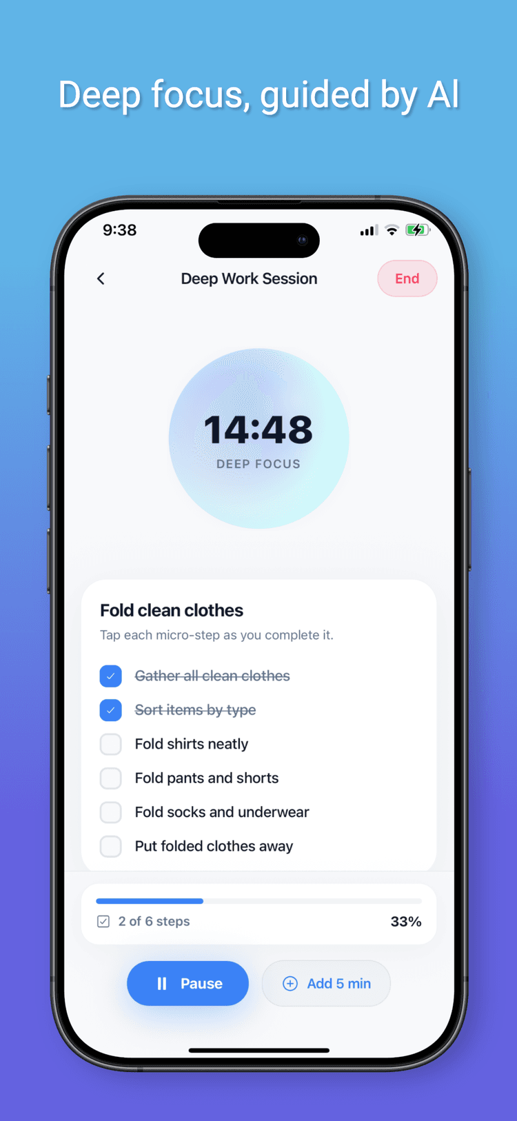 FocusAI | AI focus assistant