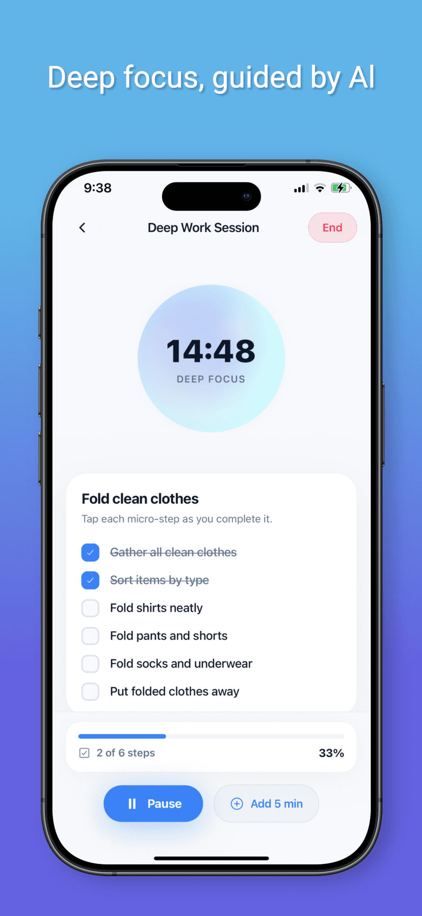 FocusAI | AI focus assistant